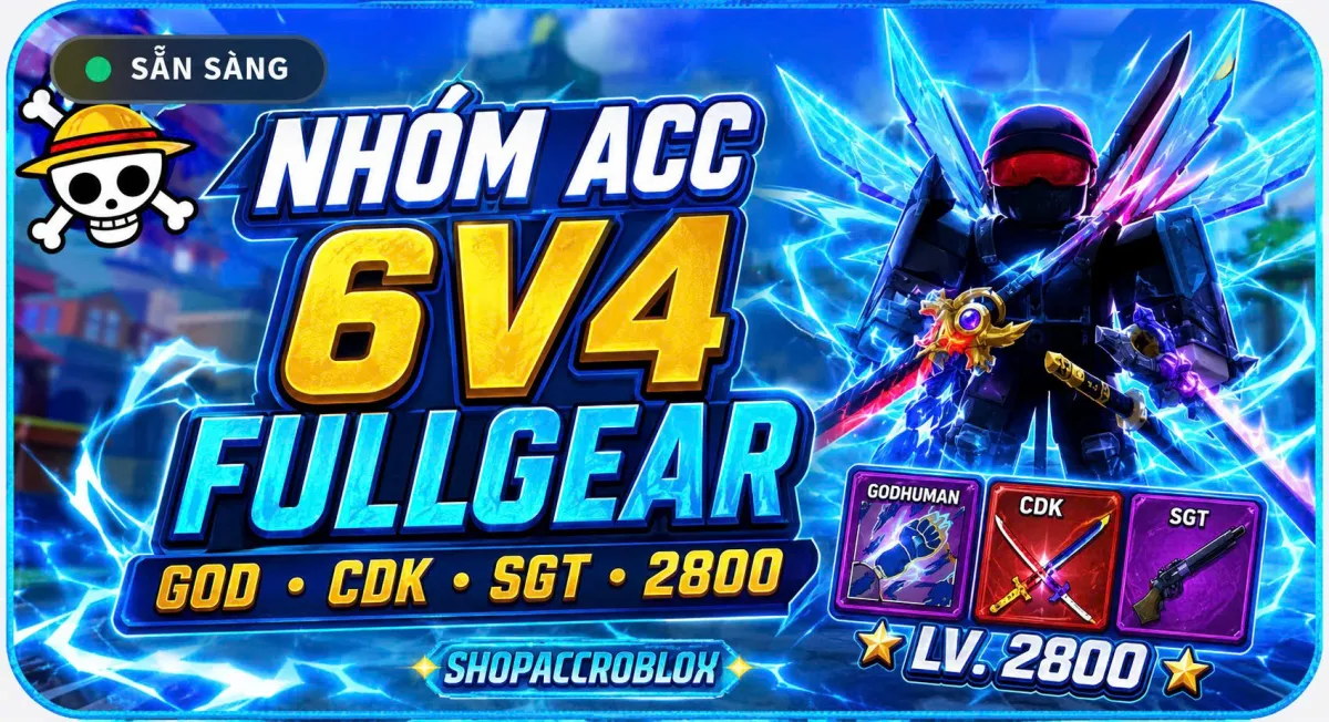ACC 6V4 FULLGEAR GOD CDK SGT 2800